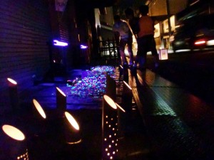 灯りの城下町
